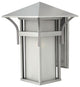 Hinkley Harbor Medium Outdoor Wall Mount Lantern, Titanium