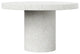 Mixx, Circa, Counter Height Dining Table, 60"Dia., Ivory Terrazzo
