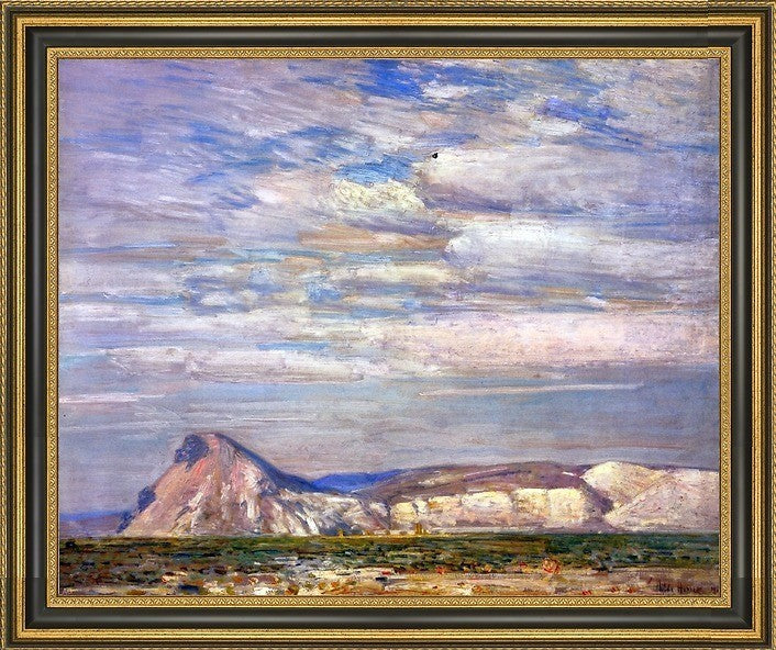 Frederick Childe Hassam Harney Desert No. 20Framed Premium Canvas Print, 16"x20"