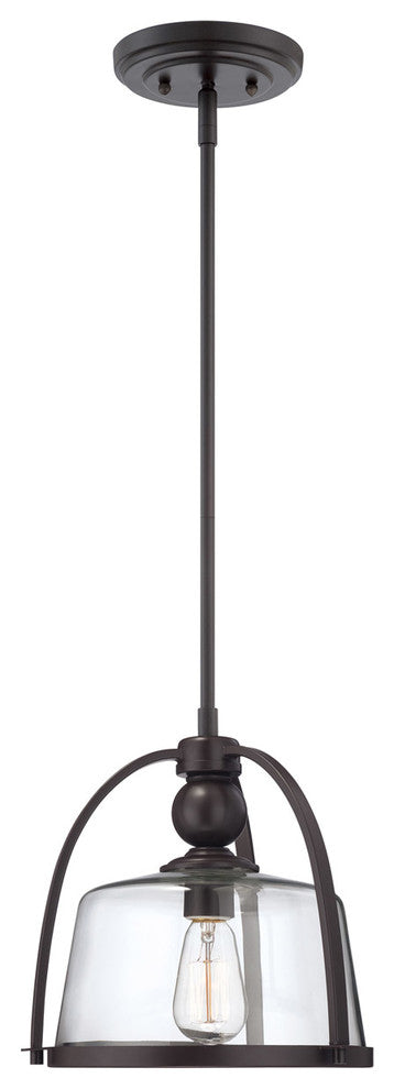 Quoizel QPP1401WT One Light Mini Pendant Ridley Western Bronze