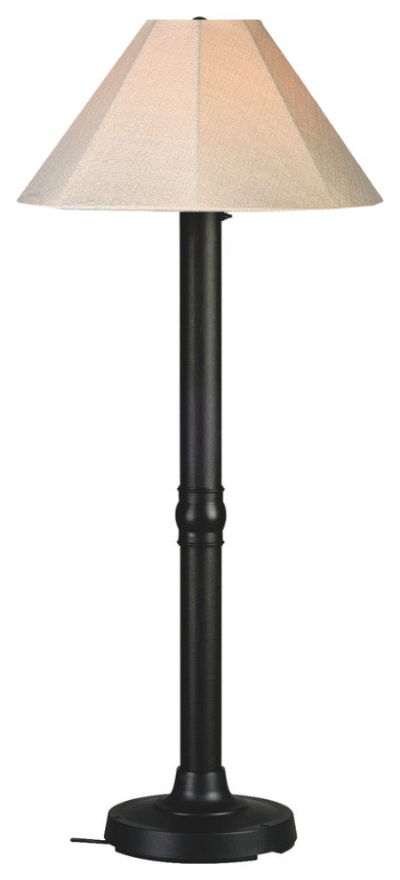 20-620 Seaside Floor Lamp With 3" Black Body