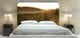 "Sunset Over Stump" Headboard
