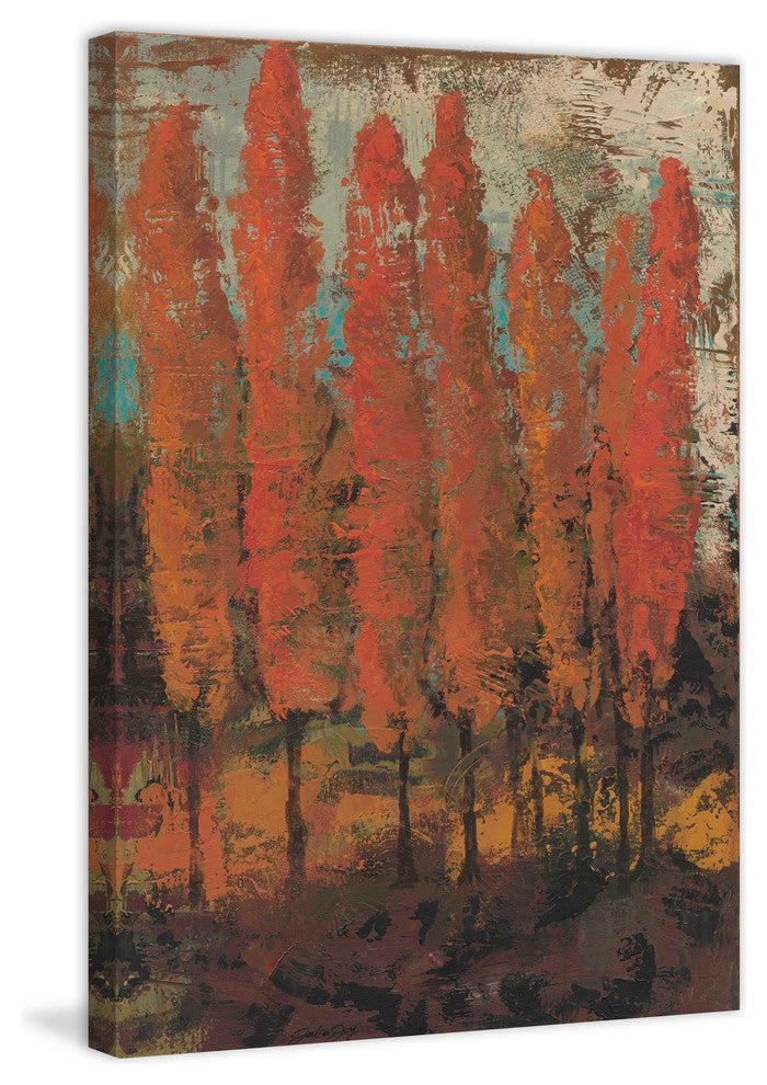 "Seinna Sunset" Painting Print on Wrapped Canvas by Julie Joy