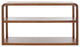 Safavieh Omara 3 Tier Console Table, Walnut