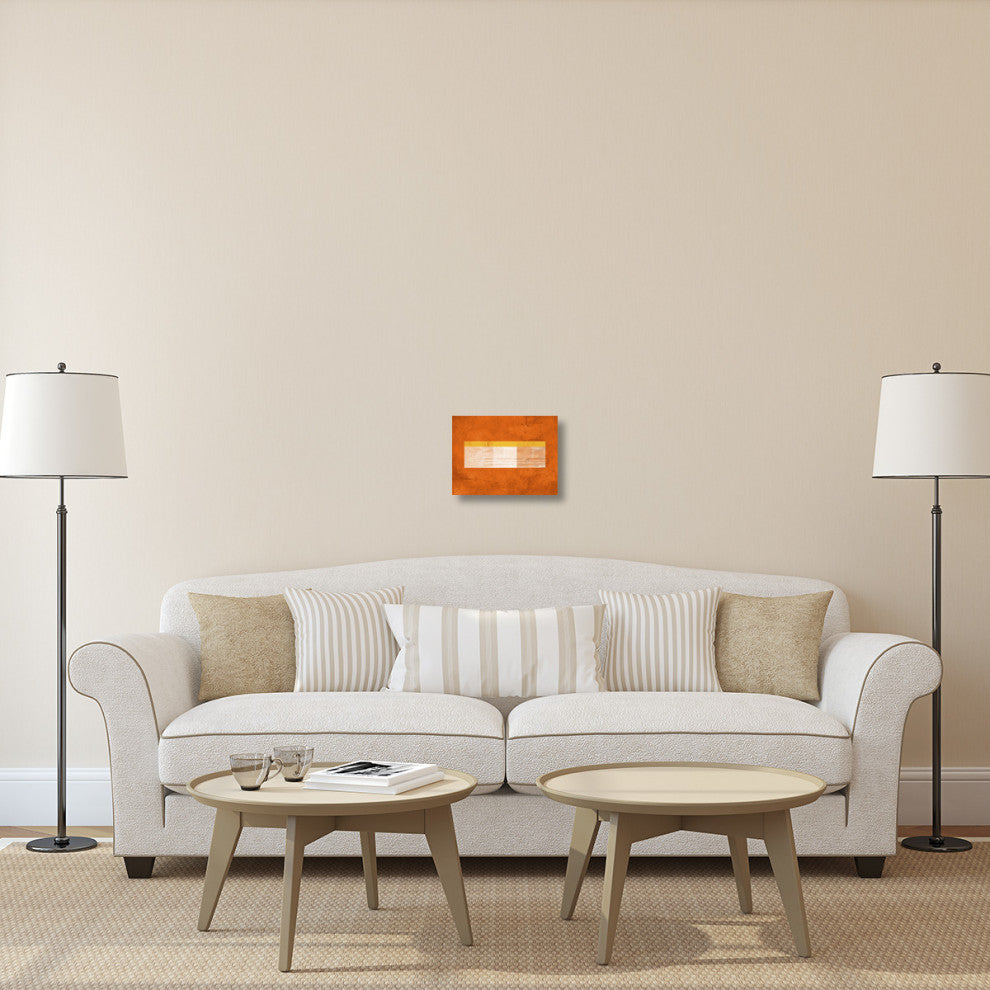 "Orange Paper 3" Fine Art Print