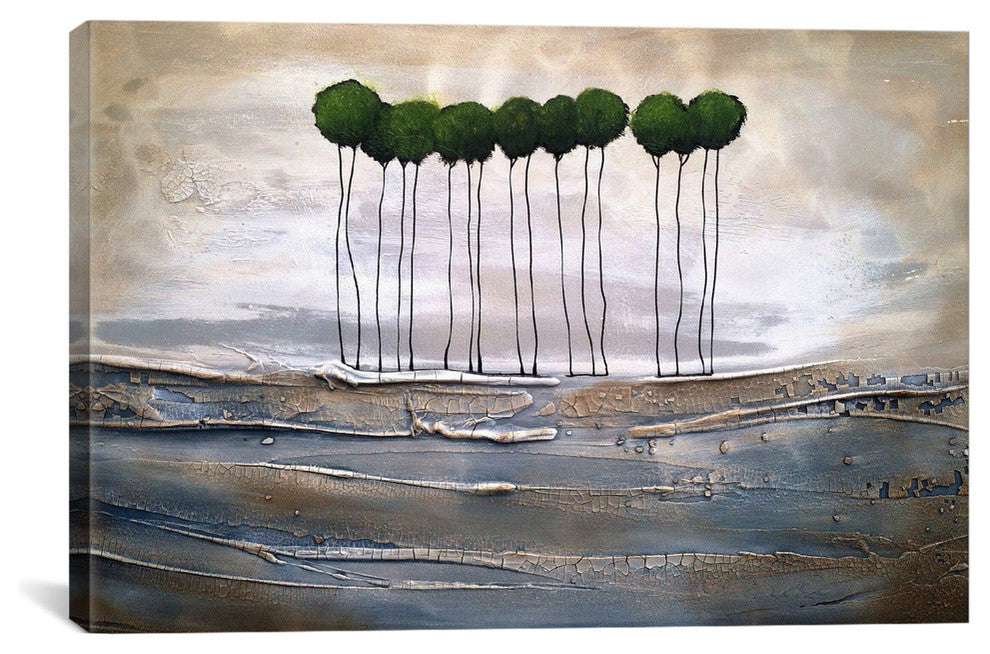 "And Here We Are" by Heather Offord, 26"x40"