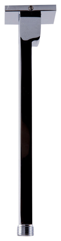ALFI Brand AB9SC-PC Polished Chrome 9" Modern Square Ceiling Mounted Shower Arm
