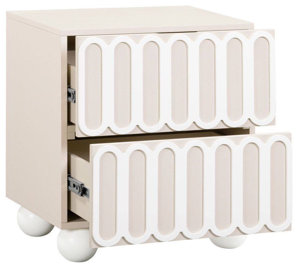 Tori Nightstand, Taupe