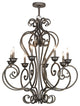 36 Wide Fernando 8 Light Chandelier
