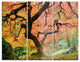 "Autumn Maple Tree" Photography Metal Wall Art, 3 Panels, 36"x28"