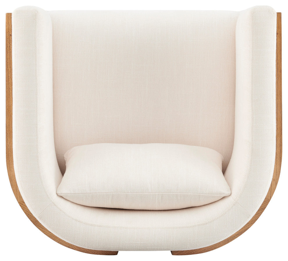 Velma Accent Arm Chair w/ Rattan