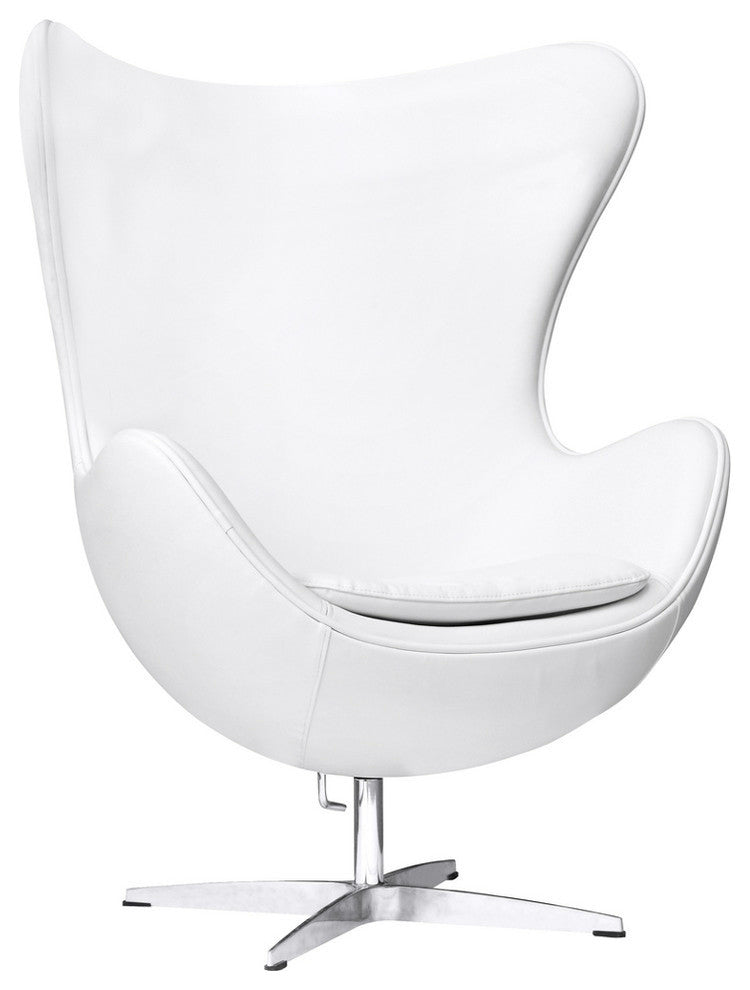 Modern Classics Inner Chair Leather, White