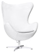 Modern Classics Inner Chair Leather, White