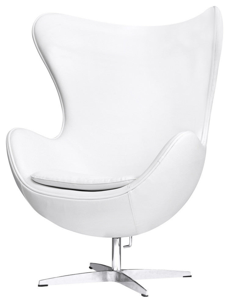 Modern Classics Inner Chair Leather, White