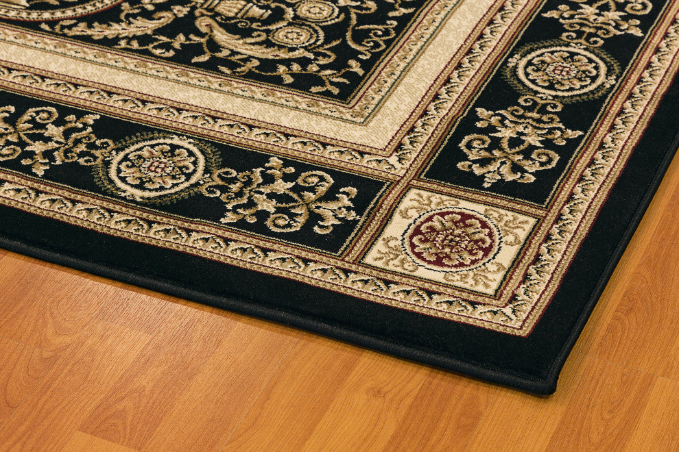 Legacy Black Rug, 6'7"x9'6"