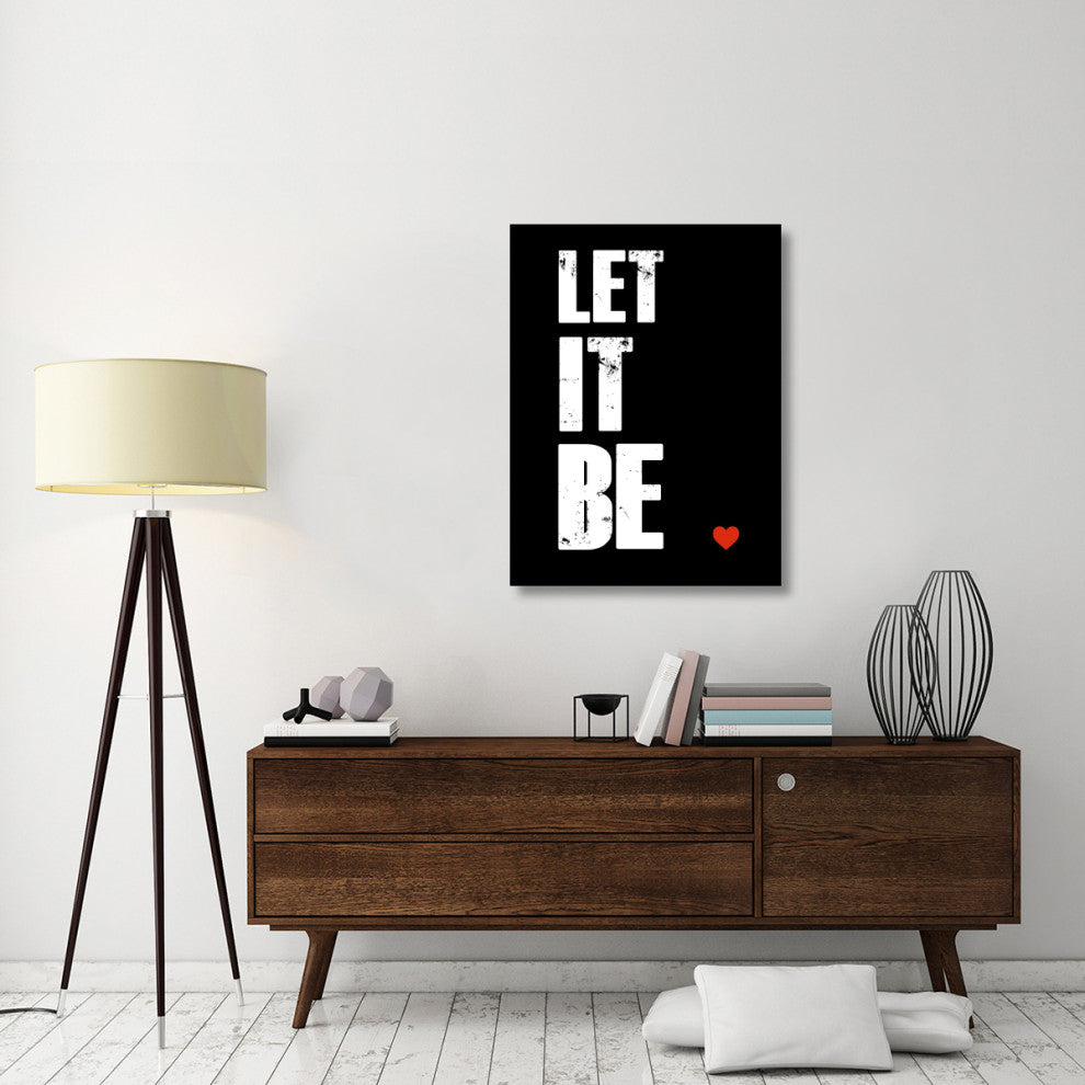 "Let It Be" Poster Fine Art Print