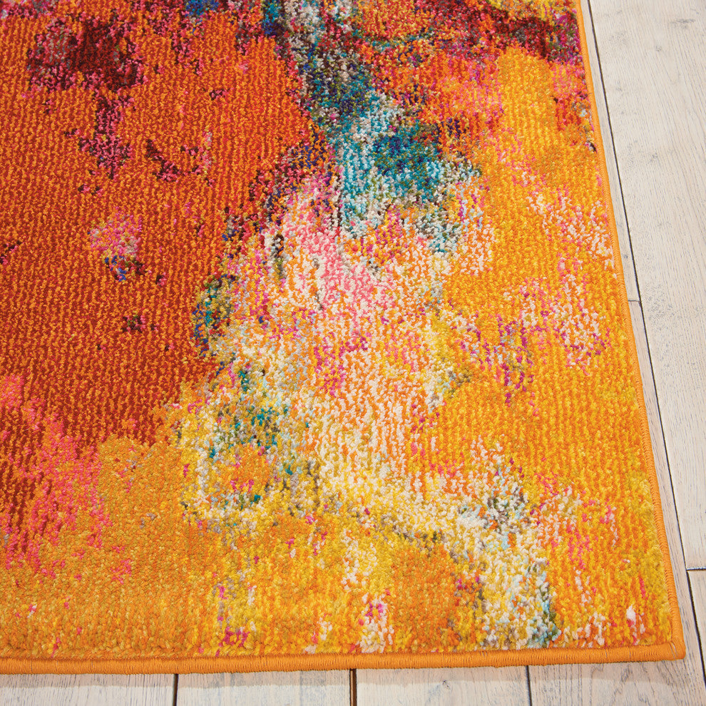 Nourison Celestial 5'3" x 7'3" Palette Modern Indoor Area Rug