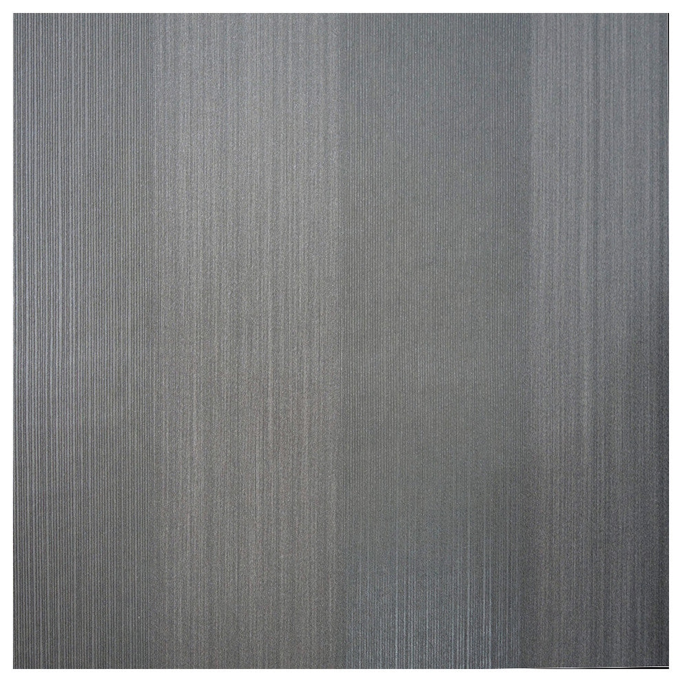 Legion Furniture Striated Stripe Wall Paper, 39"x18', Gray