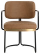 Jalen Dining Armchair, Milliken Cognac