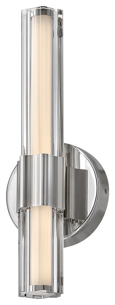 Hinkley Georgette Medium Led Sconce, Polished Nickel