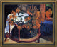 Paul Gauguin Sunflowers Framed Premium Canvas Print, 16"x20"