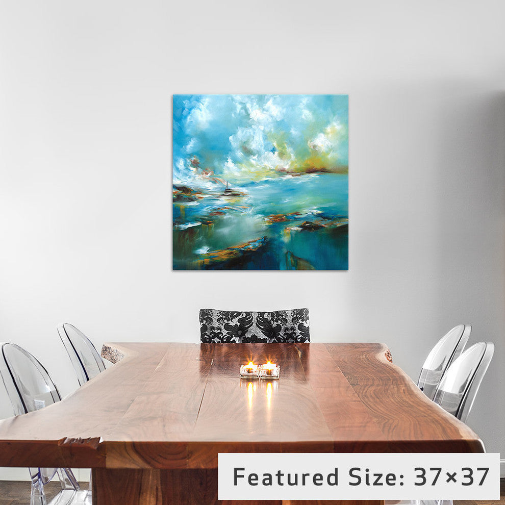 "Chasing The Wind" by J.A Art, 26x26x1.5