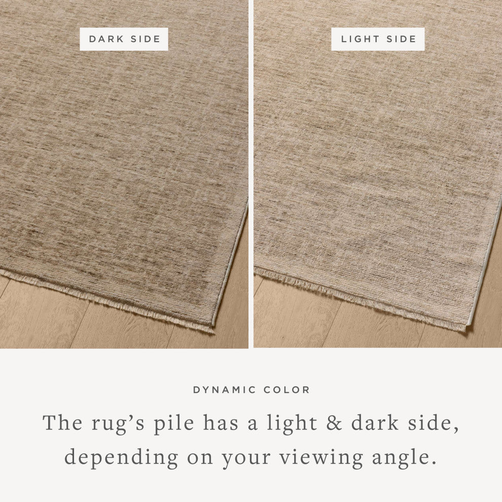 Loloi Winston Taupe / Bone 6'-7" x 9'-10" Area Rug