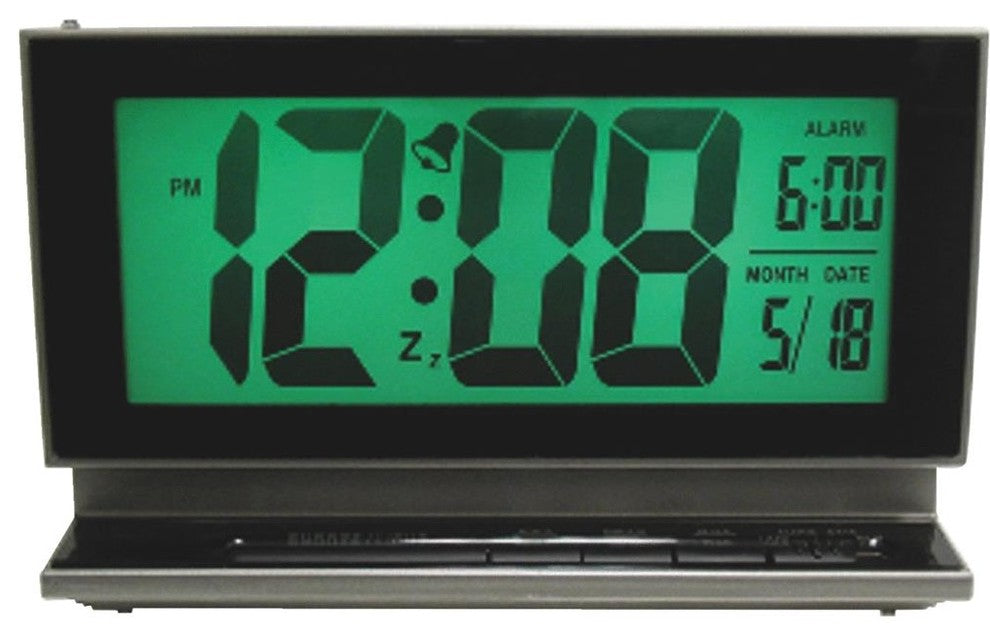 Equity® 30041 Jumbo 2.0" LCD Digital Alarm Clock with Nightvision Technology