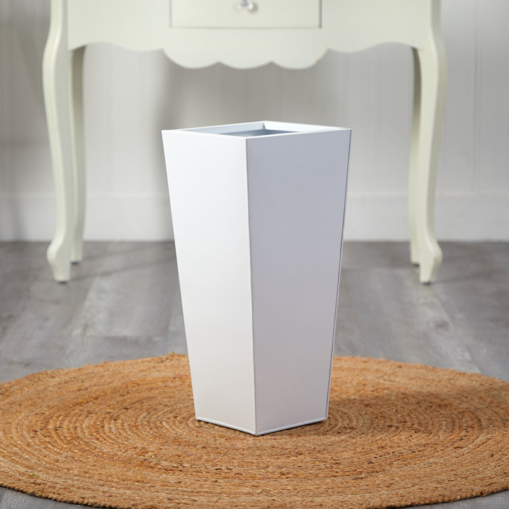 22in. Decorative Metal Tower Planter