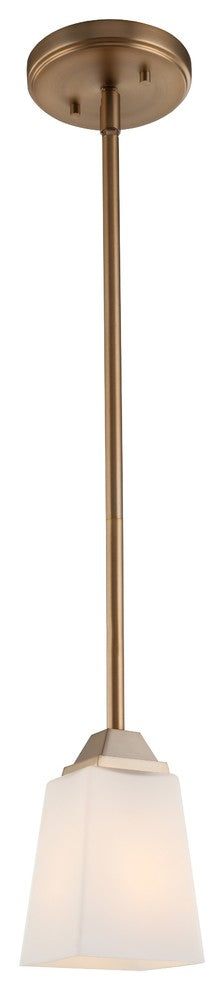 Woodbridge Lighting Berkley Mini-Pendant, Brushed Brass