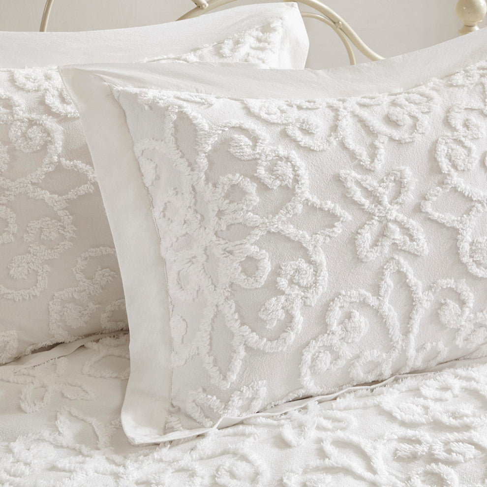 Madison Park Sabrina 5 Piece Tufted Cotton Chenille Daybed Set