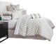 Newport 9-Piece Queen Comforter Set, Platinum