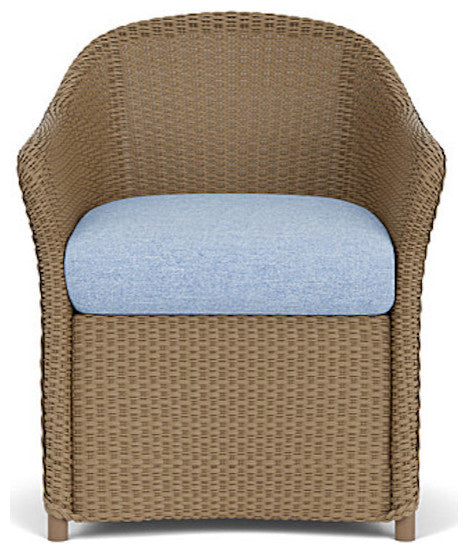 Lloyd Flanders Weekend Retreat Dining Armchair, Fawn, Demo Skyway