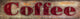 Rustic Vintage Sign Coffee Izable