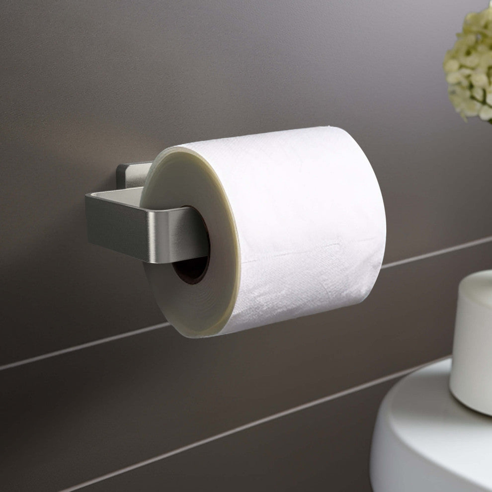 Blaze Bathroom Toilet Paper Holder, Brushed Nickel