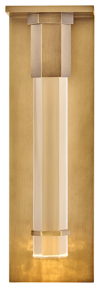 Hinkley Cecily Medium Wall Mount Lantern, Heritage Brass