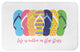 Life is Better in Flip Flops 34x21 Bath Mat