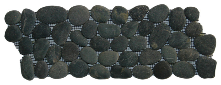 Natural stone tiles for walls, floors, showers "“ hand-sorted charcoal