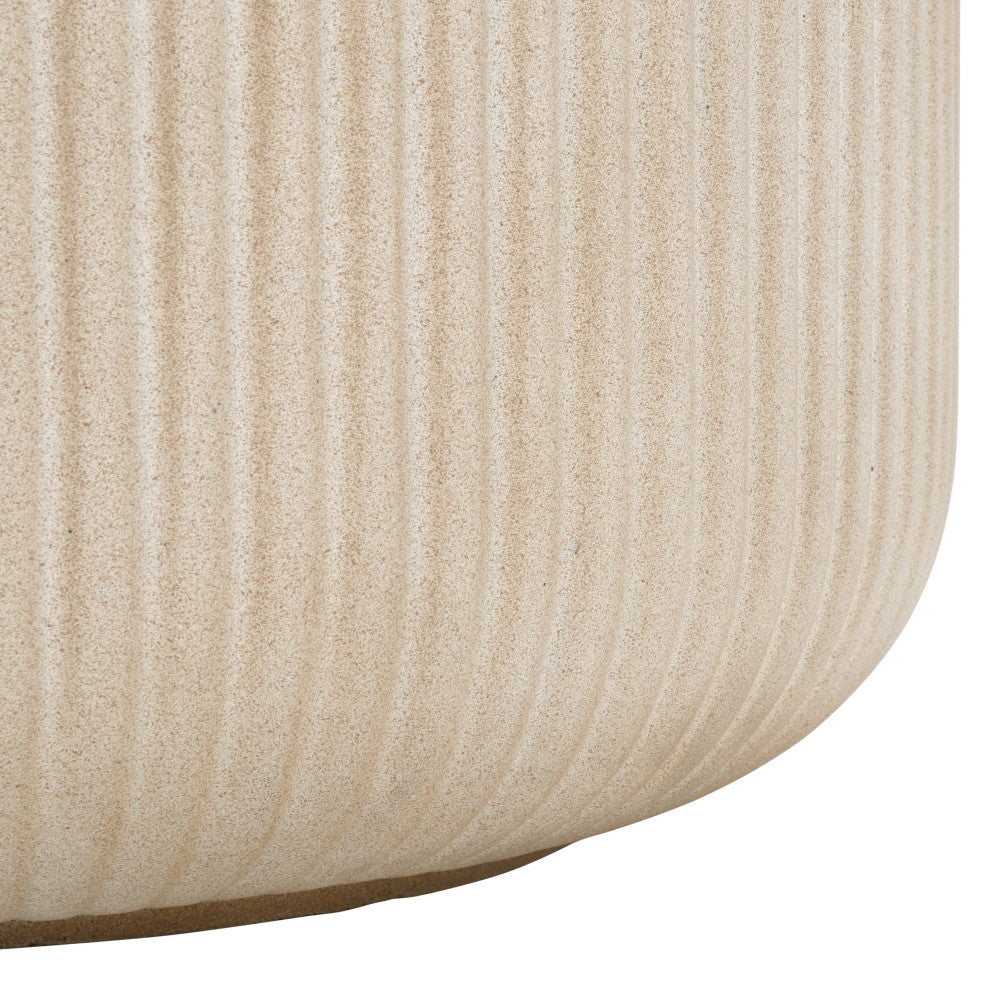 Safavieh Indoor-Outdoor Lucca zoom Planter Pot, Beige