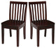 Set of Two Mission Juvenile Chairs, Rich Mocha