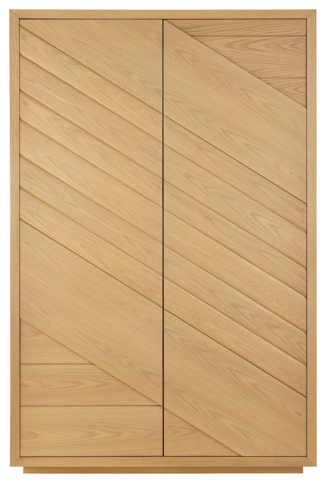 Margot Natural Oak Storage Cabinet