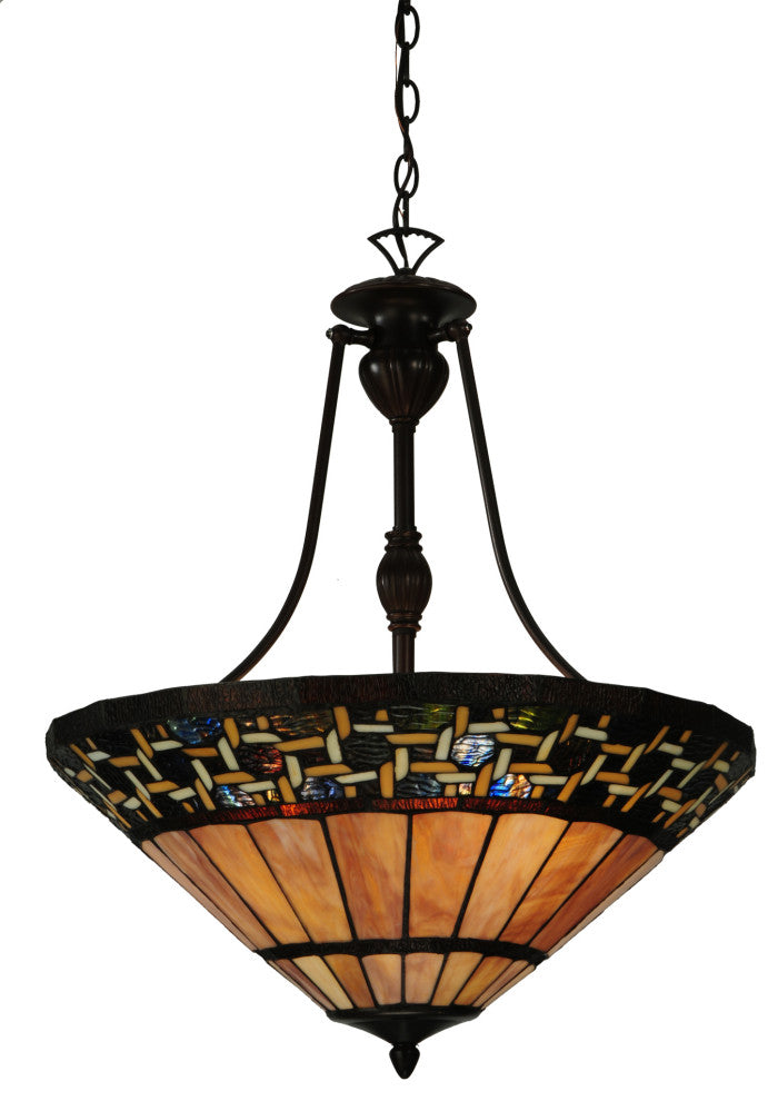 Meyda lighting 125115 20"W Ilona Inverted Pendant