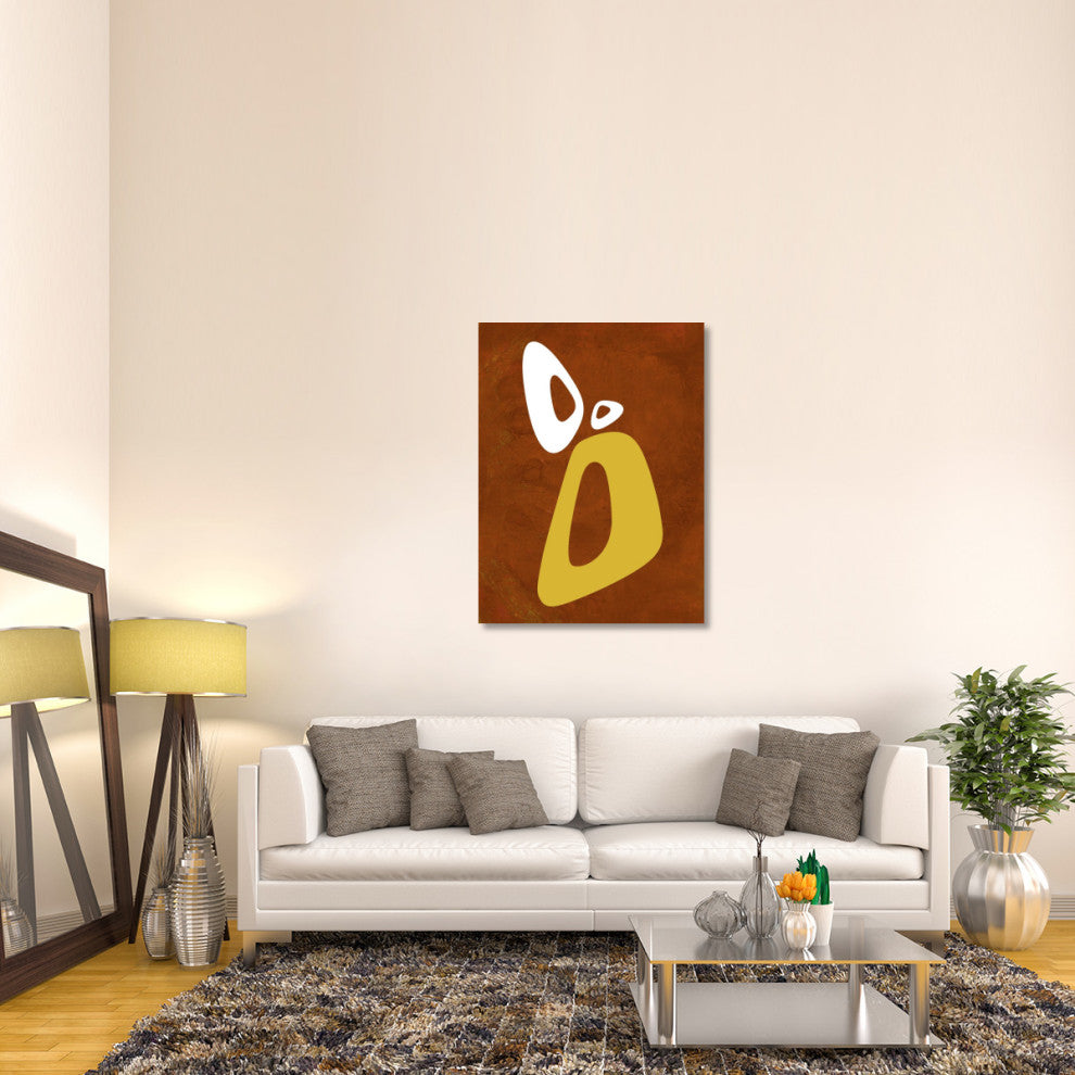 "Abstract Oval Shape 4" Fine Art Print