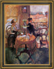 Jules Pascin Interior Scene Framed Premium Canvas Print, 21"x28"
