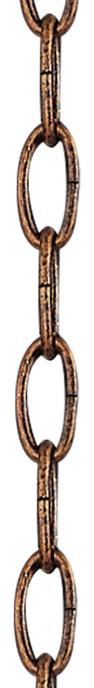 Standard Decorative Chain, Crackled Greek Bronze