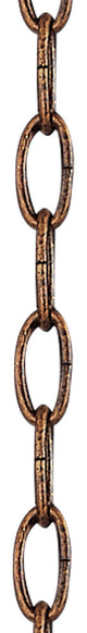 Standard Decorative Chain, Crackled Greek Bronze