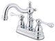 Kingston Brass 4" Centerset Bathroom Faucet, Polished Chrome