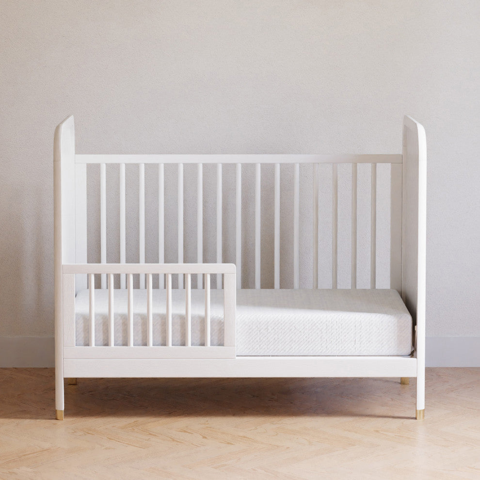 Brimsley Tambour 3-in-1 Convertible Crib, Warm White