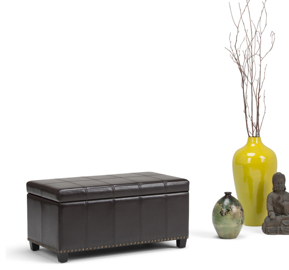 Amelia Storage Ottoman Bench