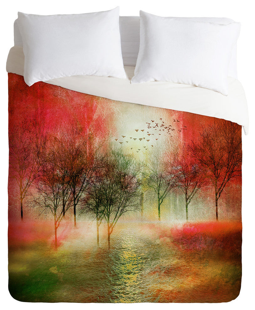 Deny Designs Viviana Gonzalez Paisaje Y Color III Duvet Cover - Lightweight
